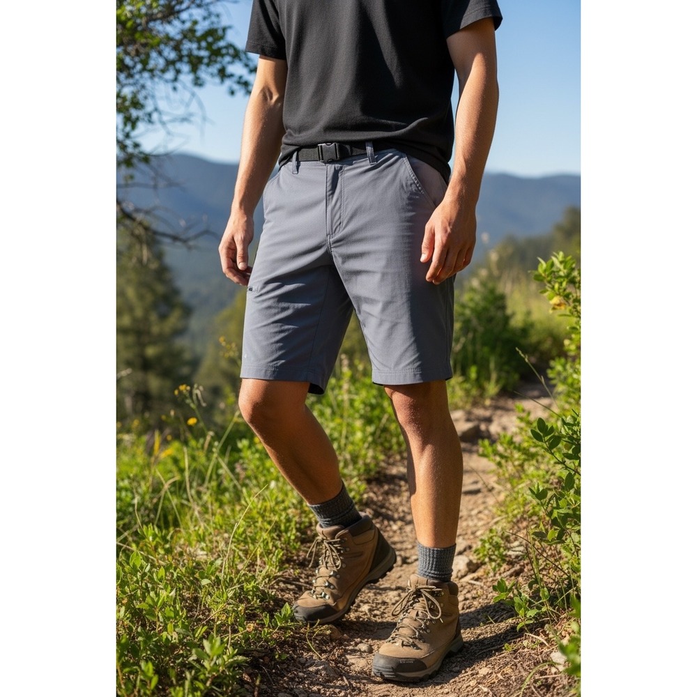Marmot Mens 34 Waist Arch Rock 9" Onyx Gray Shorts Hiking Performance NWT